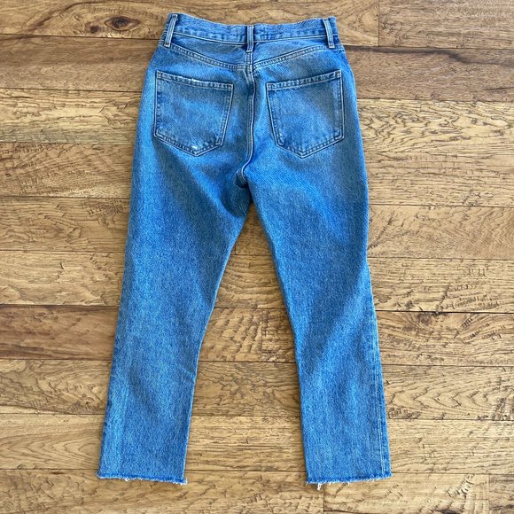 AGOLDE Riley High Rise Straight Crop Jeans - Picture 5 of 5